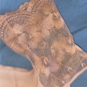 Light pink floral design